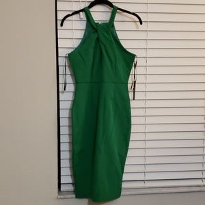 Lulus Be My Baby Green Bodycon Midi Dress XS
